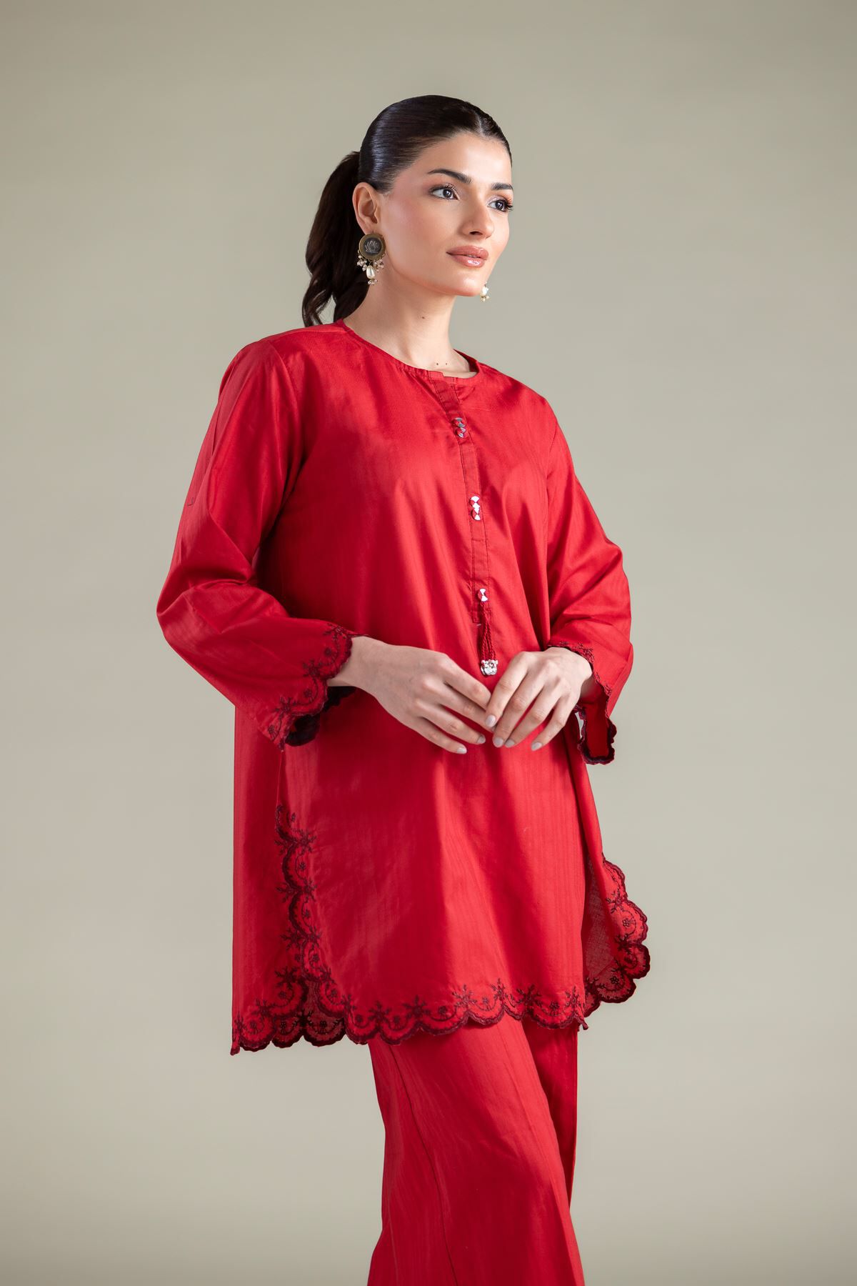 Short Solid Kurta New